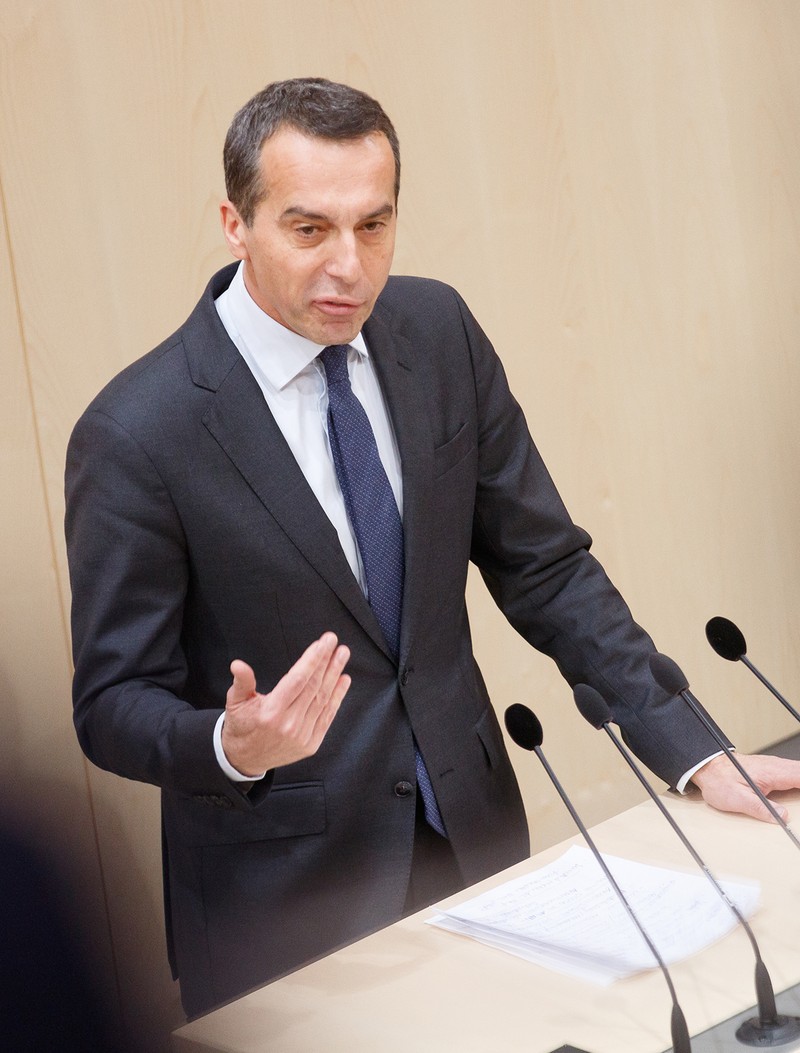 Christian Kern. Foto: EPA