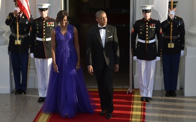 Soții Obama în 2015