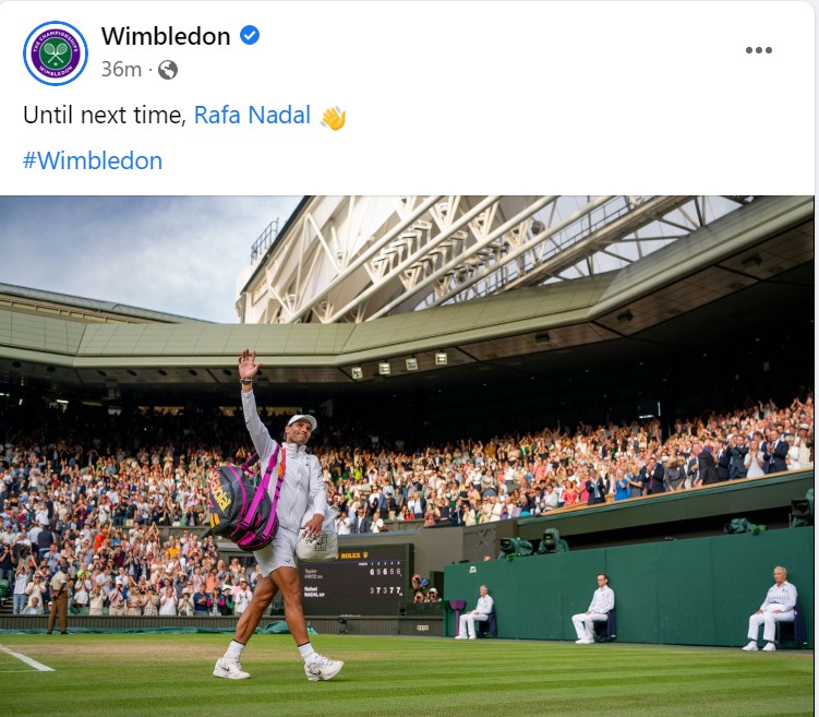 Facebook: Wimbledon