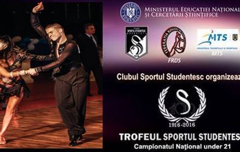 300 de perechi de dansatori sportivi vin la Trofeul Sportul Studențesc