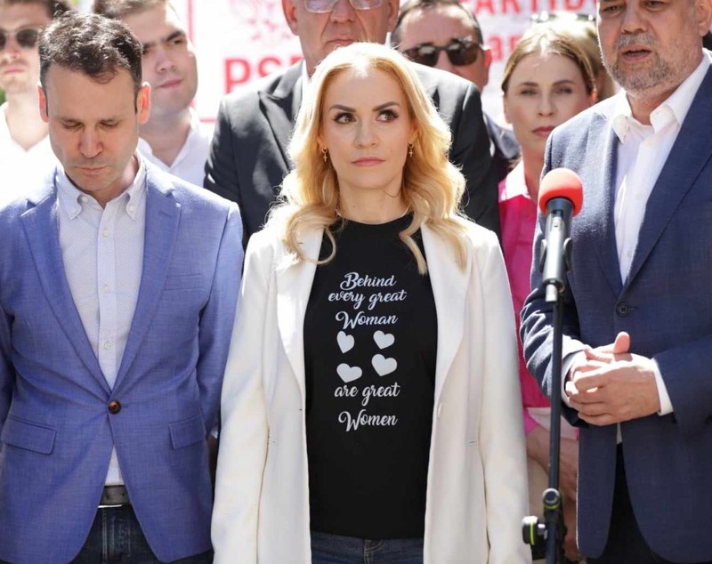 Gabriela Firea și-a depus candidatura pentru Primăria Capitalei. Ciolacu: „Cred că s-au terminat poveştile de supărări între noi”