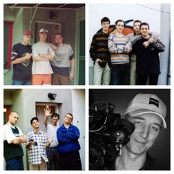 Cassa Loco (stânga sus), Hi-Q (dreapta), și BUG Mafia (stânga jos), vedetele anilor 2000 alături de Dj Phantom