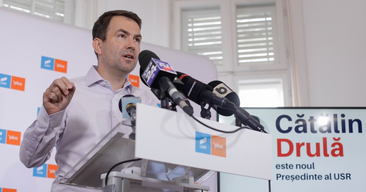 Cătălin Drulă, ales noul președinte USR. Foto: Inquam Photos / George Călin
