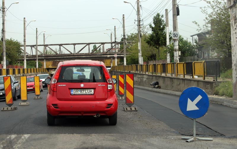 Restricții de circulație pe DN 5, între Bucureşti şi Jilava, în perioada 21 iulie - 1 septembrie. Se lucrează la un podeț