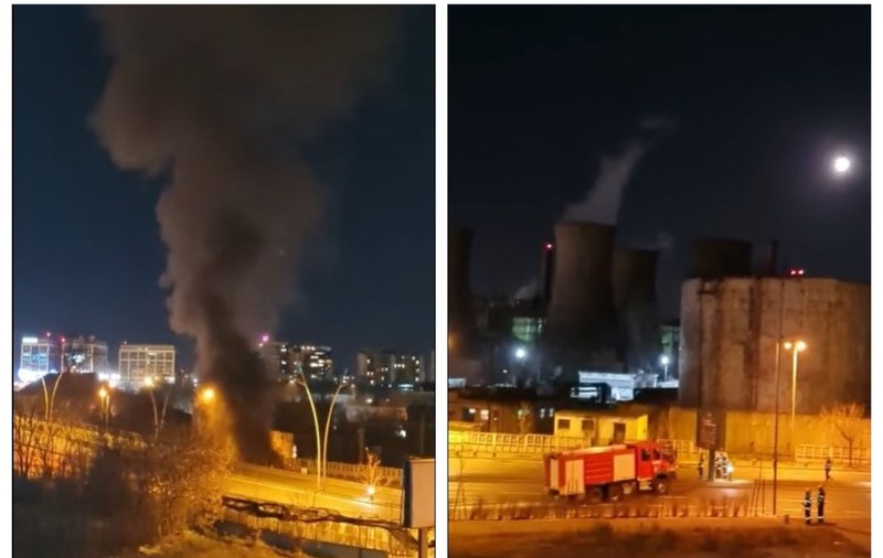 Explozie la o țeavă de gaze lângă podul Basarab din București. Anunțul Distrigaz