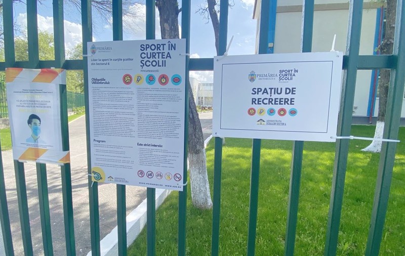 Liber la sport în curtea școlii pentru toată lumea, în sectorul 6. Ce program și ce reguli sunt
