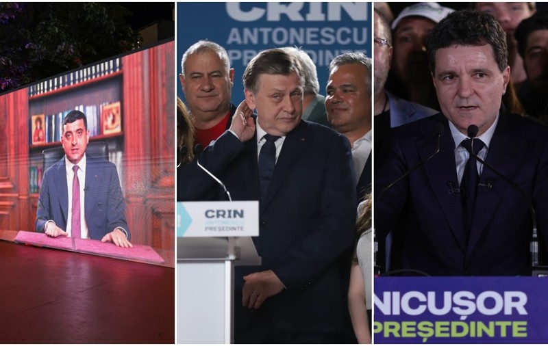 Rezultate finale BEC alegeri prezidenţiale 2025, turul 1. Nicușor Dan a trecut pe locul 2 în fața lui Crin Antonescu care și-a recunoscut înfrângerea