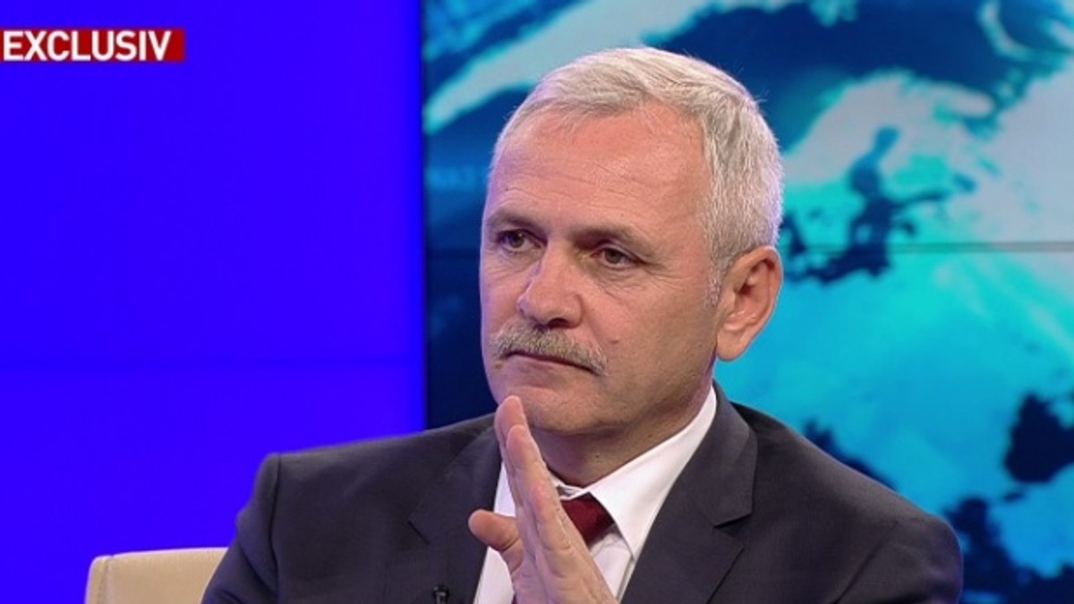 Liviu Dragnea, despre o suspendare a lui Klaus Iohannis. Liviu Dragnea, în studioul Antenei 3