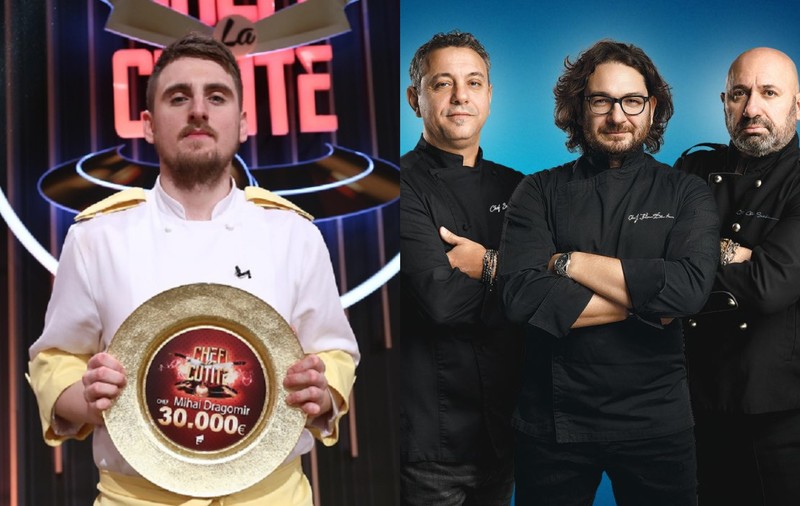 Ce spune Mihai Dragomir despre foștii jurați, după ce a câștigat „Chefi la cuțite”. A mai participat și în urmă cu 6 ani la show