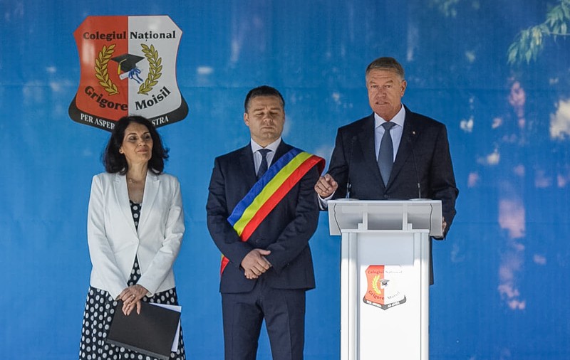 Klaus Iohannis, discurs la început de an școlar: „Contează mai puțin nota și mai mult dezvoltarea copilului”