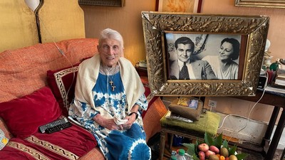 Simone Lemaire Caragiale, Vlad si Tușki Caragiale, mama lui