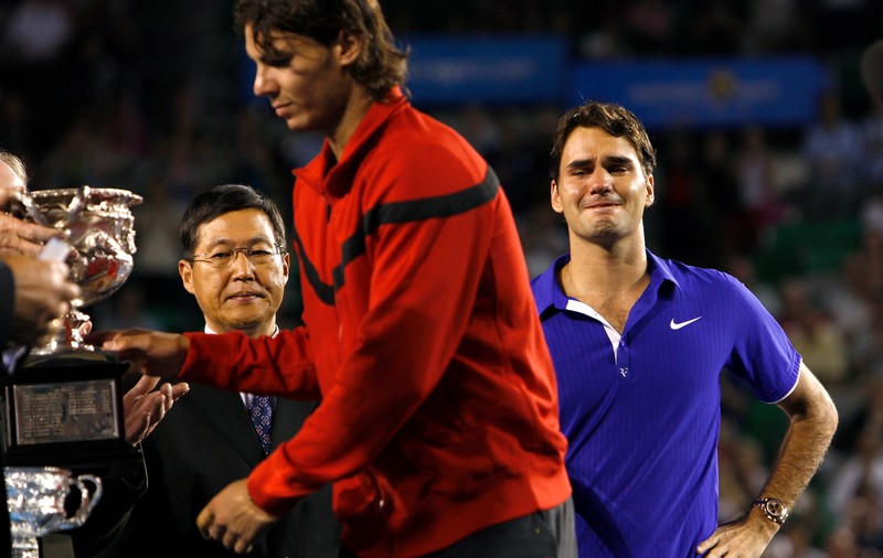 Vezi cum a izbucnit Federer în plâns