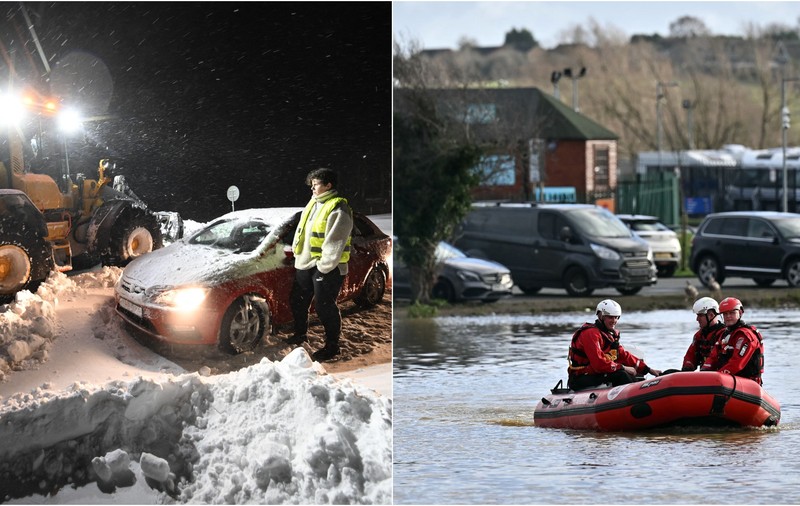 Val de frig extrem în nordul Europei: temperaturi de minus 40 de grade Celsius. Ravagii în vestul continentului în urma unor furtuni
