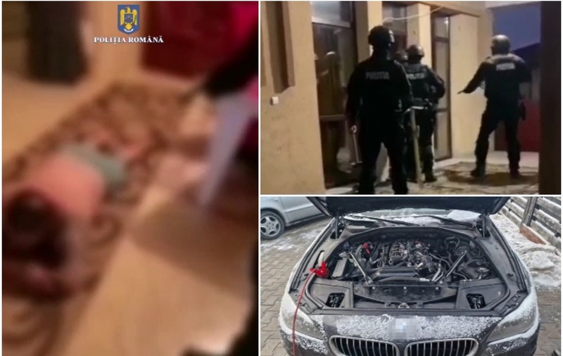 Interlopul Amar Duduianu a fost ridicat de mascați de acasă. El și Alex Poraditu închiriau mașini de lux și le vindeau la dezmembrări