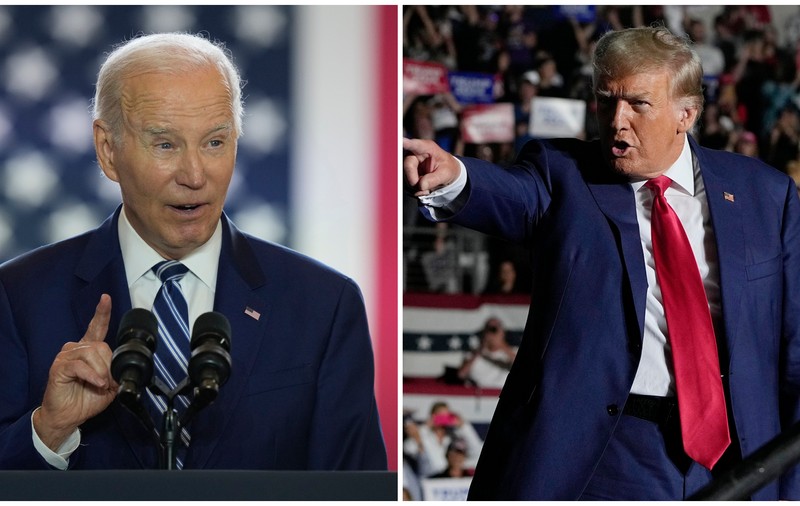 Joe Biden și Donald Trump, la egalitate în cursa pentru Casa Albă, potrivit celui mai recent sondaj