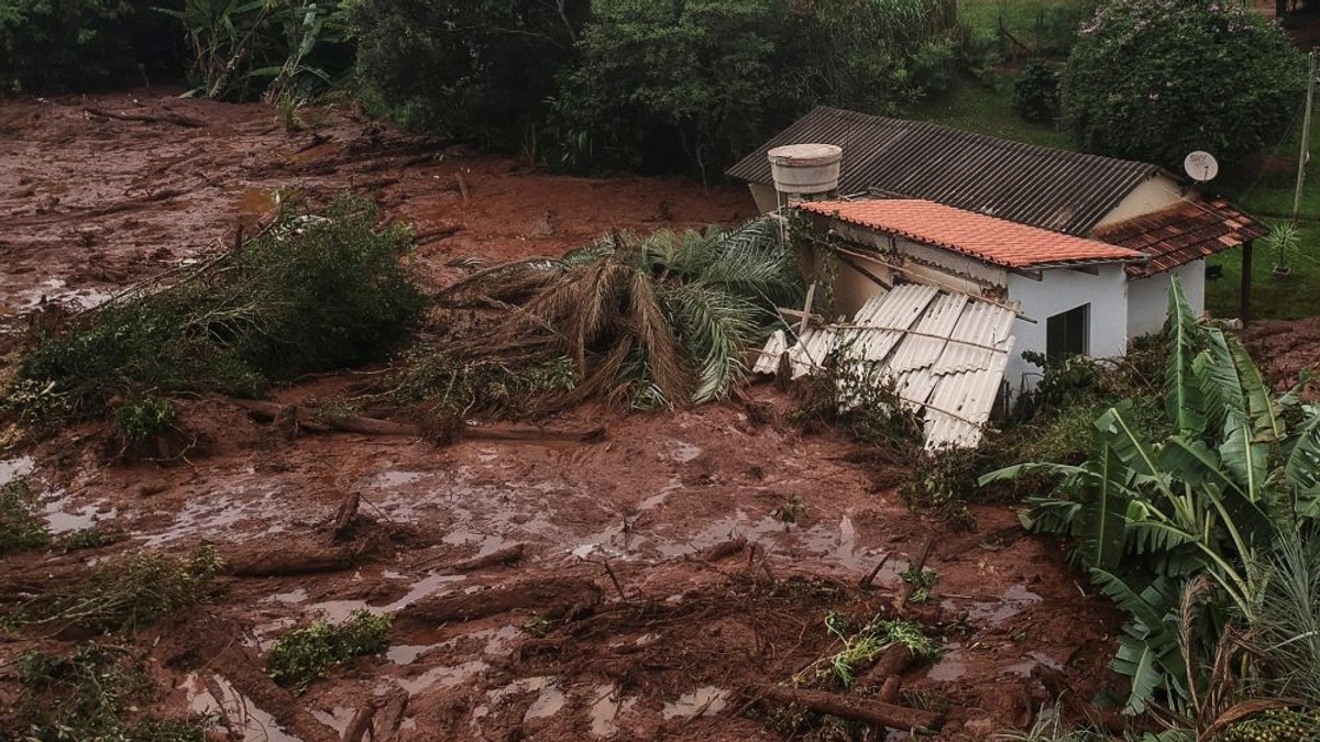 Coșmar în Brazilia după ruperea unui baraj