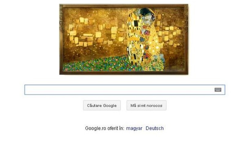 Google îl omagiază pe pictorul Gustav Klimt