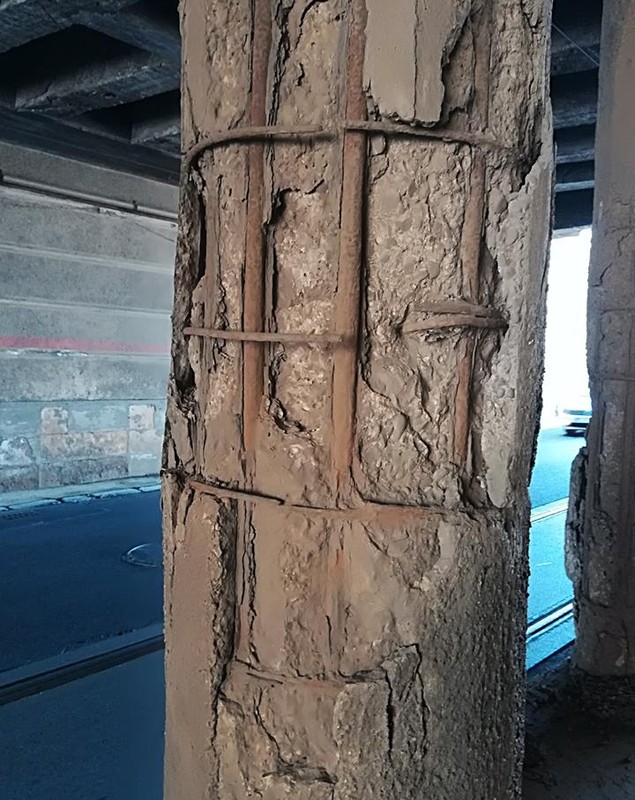 Podul Constanța riscă să se prăbușească. Se degradează de la o zi la alta / FOTO