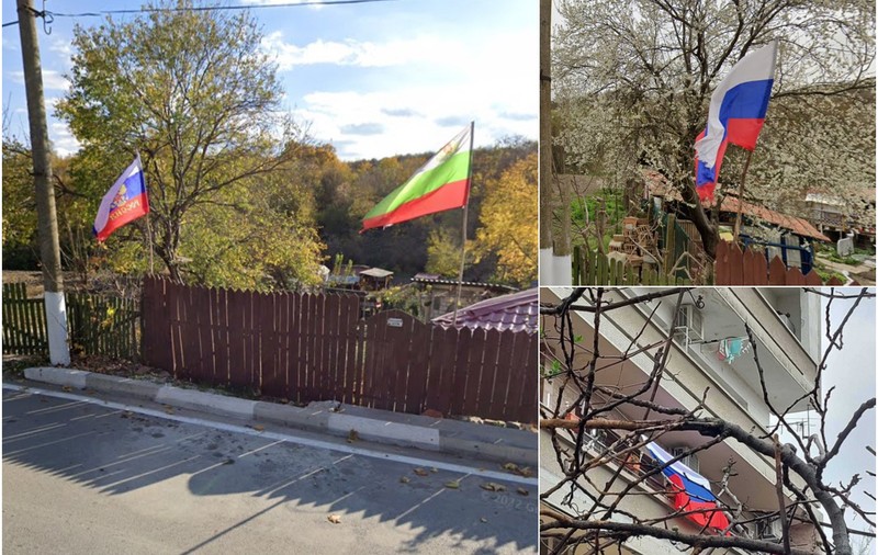 Steagul Federației Ruse, arborat în multe localități din Bulgaria. Localnic: „Ne-au invadat în ultimii ani”. Sute de mii de ruși au cumpărat proprietăți în țara vecină