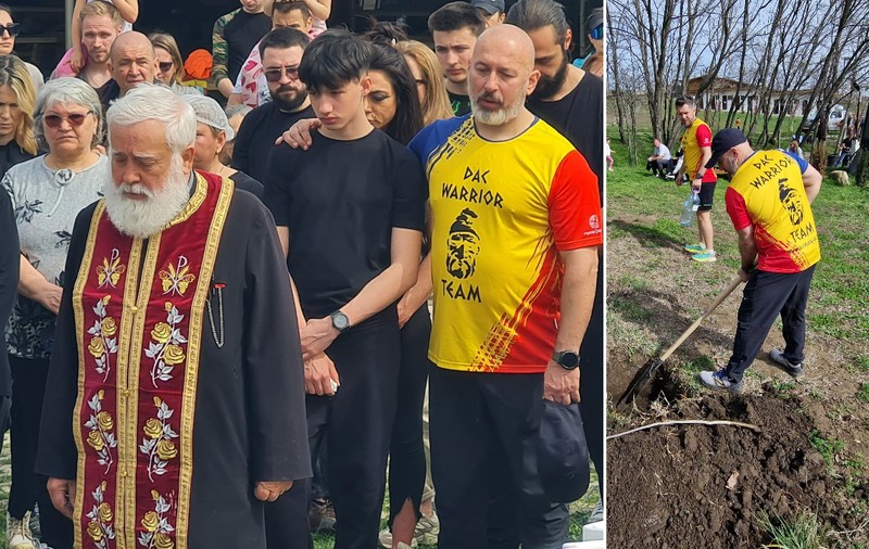 Cornel Dinicu, pentru prima dată fără cătușe, printre ruinele Fermei Dacilor. „Și ziua, și noaptea, mă gândesc dacă am greșit undeva”