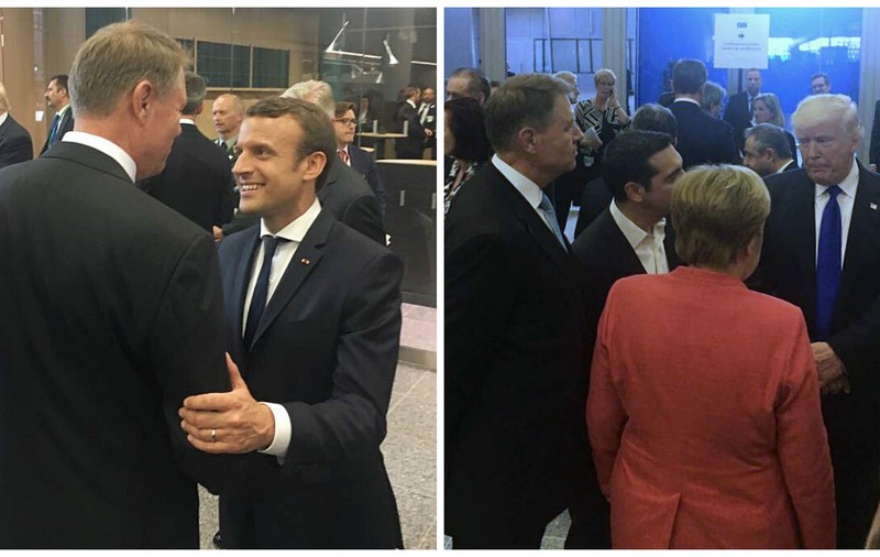 Klaus Iohannis se va întâlni cu Angela Merkel și Emmanuel Macron, după vizita în SUA - surse