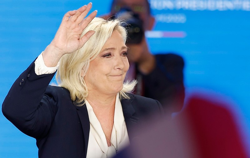 Marine Le Pen l-a învins pe Emmanuel Macron la Moscova. A obținut 58,32% din voturile exprimate în capitala Rusiei