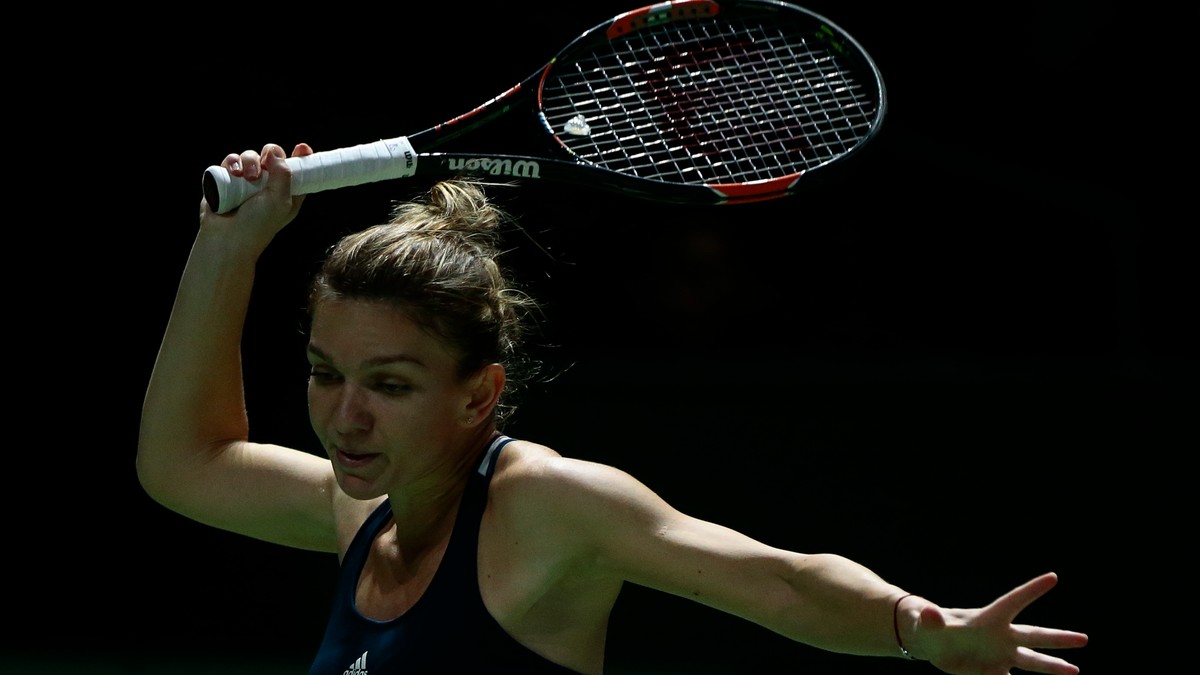Simona Halep EPA/WALLACE WOON