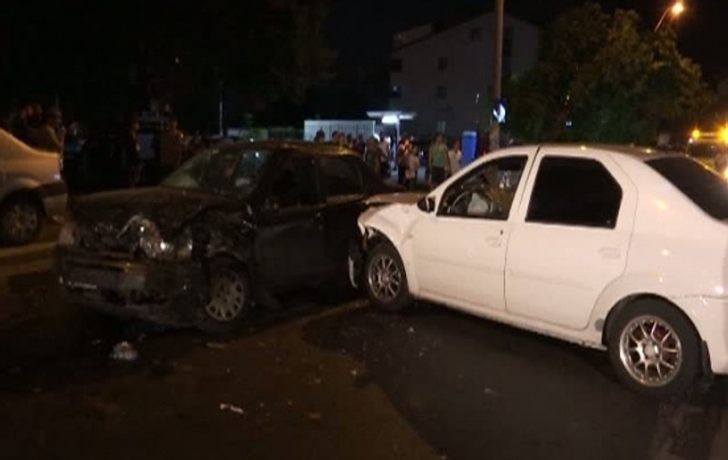 Accident violent în cartierul Rahova din Capitală. Trei oameni au ajuns la spital