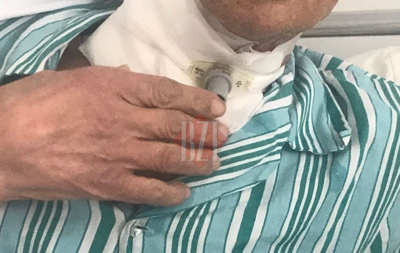 Un bolnav de cancer din Iași este lăsat să moară. Nu are familie, bani și abia mai poate respira