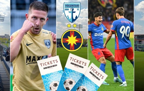 FC Voluntari a umflat prețurile pentru meciul cu FCSB! Suporterii au răbufnit: „Jaf la drumul mare!” Cum se „apără” ilfovenii. Exclusiv