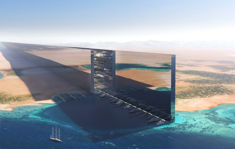 Arabia Saudită vrea să construiască în deșert o clădire-oraș lungă de 170 km, care să găzduiască 9 milioane de oameni