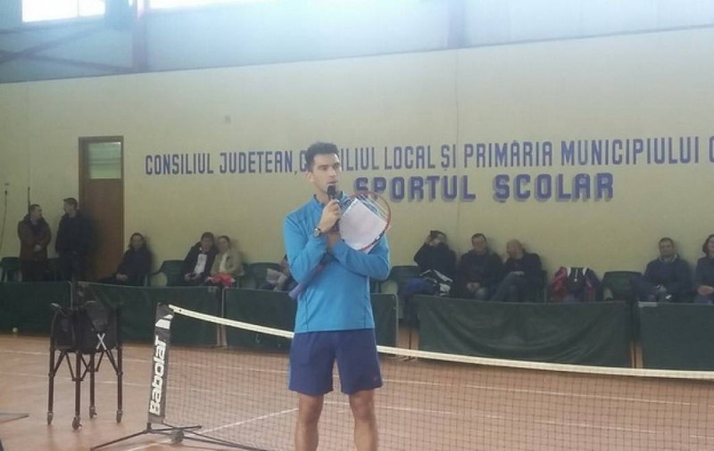 Moş Horia Nicolae. Câştigătorul Turneului Campionilor a fost vedetă pentru puştii din Constanţa