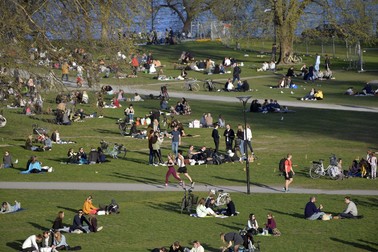 Este neclar când va atinge Stockholm-ul imunitatea de grup în luna mai FOTO: EPA