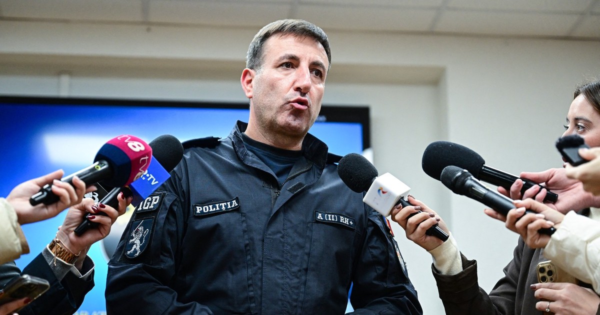 Viorel Cernăuțeanu, șeful Inspectoratului General de Poliție din Rep. Moldova Foto: Profimedia