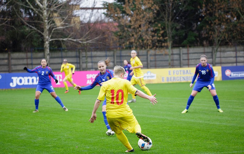 Moldova - România, în preliminariile CM 2019 de fotbal feminin. Meciul se joacă azi, ora 19:00