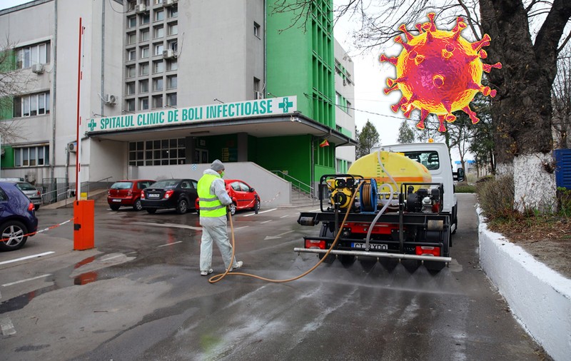 La Spitalul de Boli Infecțioase din Constanța mai sunt internați 43 de pacienți cu Covid-19