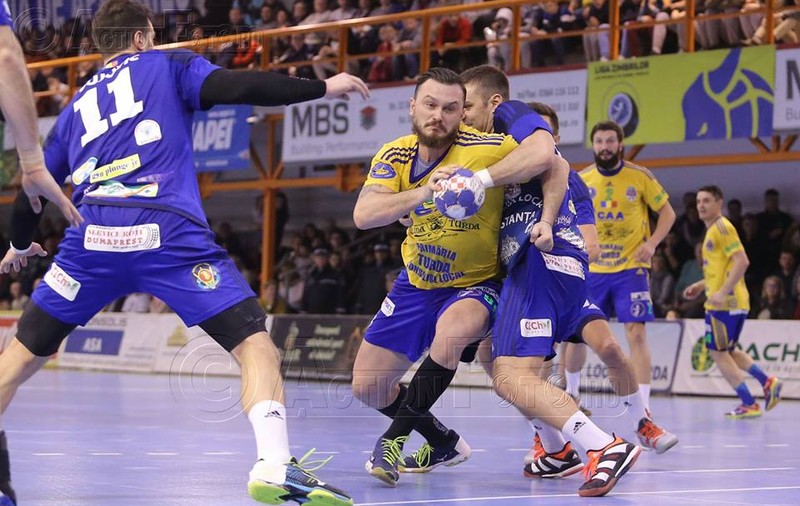 Liga Națională de handbal masculin, etapa a 22-a. Steaua a trecut de Călărași și e lider. Și Iașiul s-a retras din campionat