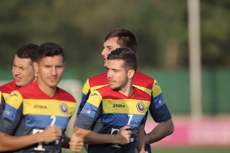 Alex Chipciu e printre primii la orice antrenament FOTO: Gabriel Pătruț