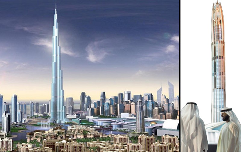 Turn înalt de un kilometru în Dubai