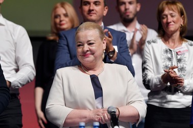 Rodica Nassar participa la Congresul Extraordinar al Partidului Social Democrat, in cadrul caruia vor fi alesi presedintele, presedintele executiv si secretarul general al partidului, la Sala Palatului din Bucuresti, sambata, 29 iunie 2019. ANDREEA ALEXANDRU / MEDIAFAX FOTO