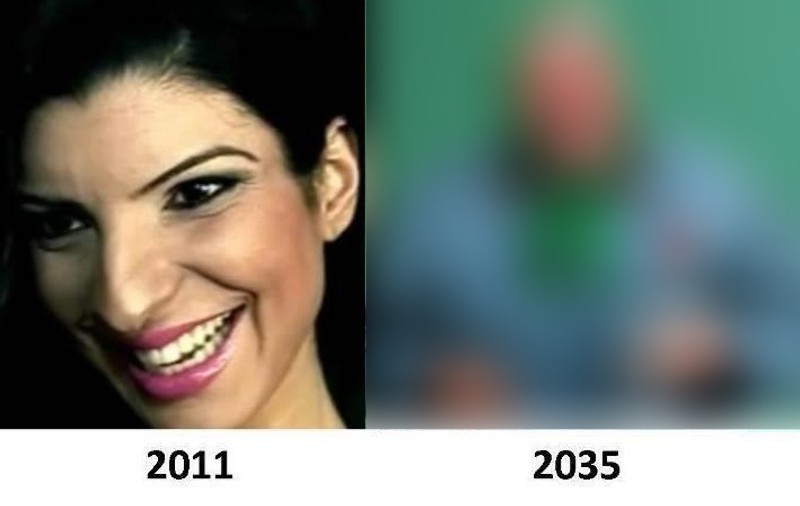 CUM VA ARĂTA Andreea Tonciu, în 2035? Uite care e ultima glumă pe internet | FOTO 