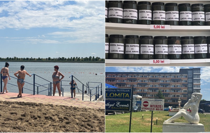 A venit vara/ Am bilete la Amara! Plutire ca la Marea Moartă, nămol ca la Techirghiol, ungere ca în Egipt, istoric ca la muzeu, ospătar ca la Hambar