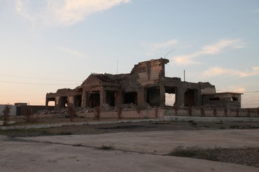 Casa lui Omar și a familiei lui, distrusă de ISIS