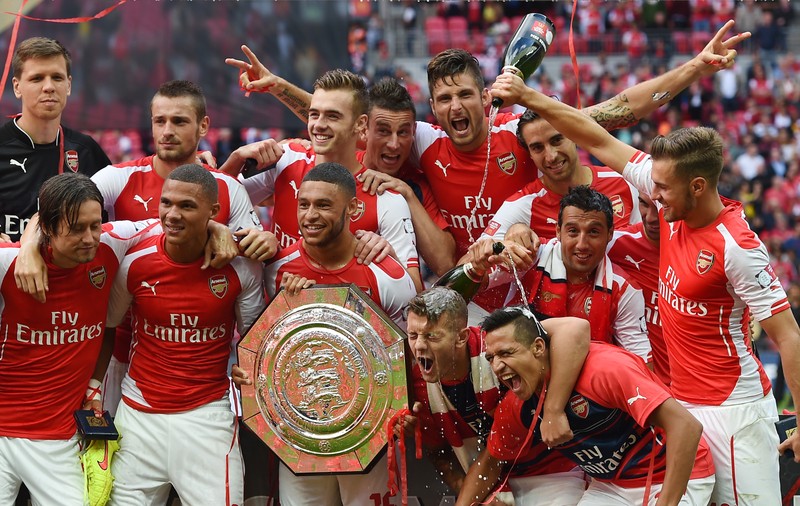 Arsenal a câştigat Supercupa Angliei la scor de neprezentare, 3-0 cu Manchester City