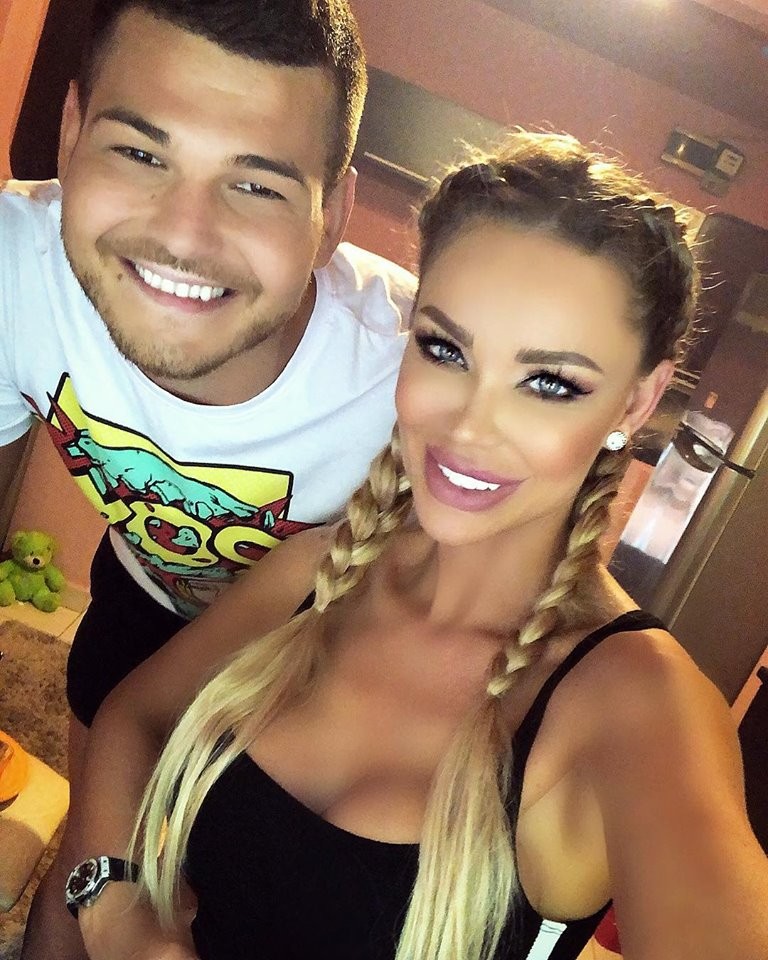 Bianca Drăgușanu, alături de Răzvan Botezatu