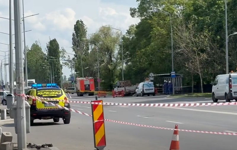 Haos pe Șoseaua Berceni din București. Sute de locuitori rămân fără gaze, după o avarie majoră care blochează toată zona