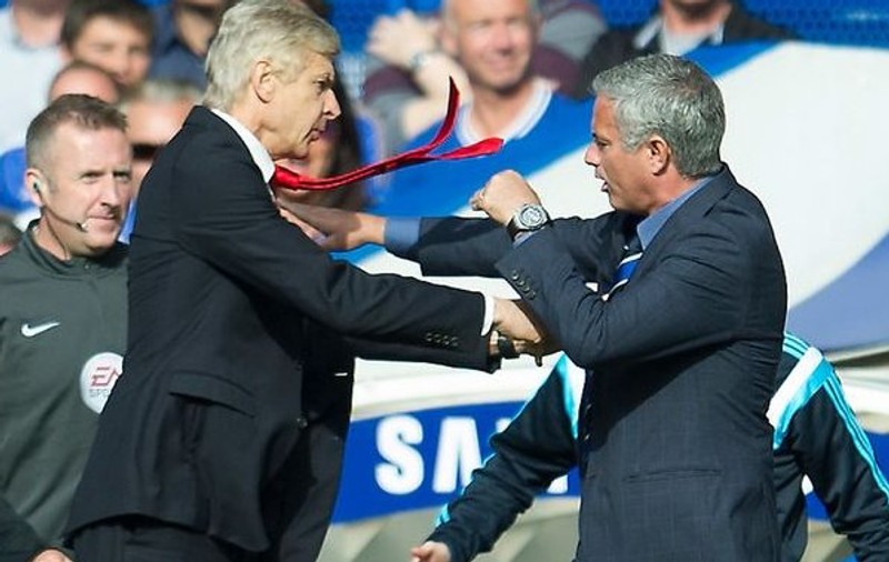 Amenințare teribilă a lui Mourinho: ”Într-o zi, o să-l prind pe Wenger în afara terenului și o să-i sparg fața!”