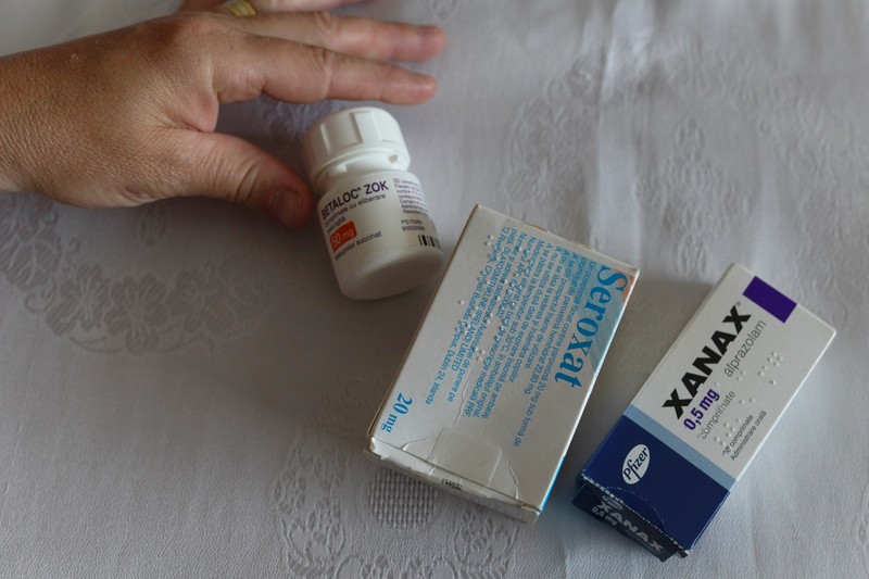 Medicamentele pe care le ia soția lui Iulian Gherguț, de când acesta a fost răpit, București, 7 iunie 2022.