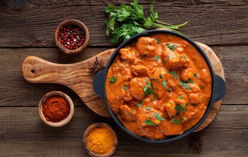 Butter chicken - rețeta indiană de pui cu unt