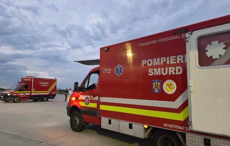 O aeronavă a Forţelor Aeriene Române a aterizat, la Otopeni, cu mai mulți pacienţi din Fâșia Gaza, grav afectaţi de lipsa accesului la tratament medical